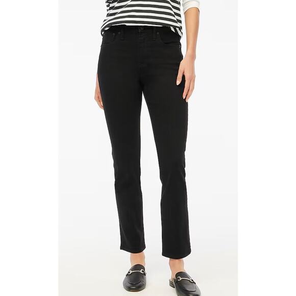NEW J. Crew Women’s Size 4 Tall‎ (27T) essential straight jean all-day stretch - Picture 1 of 8